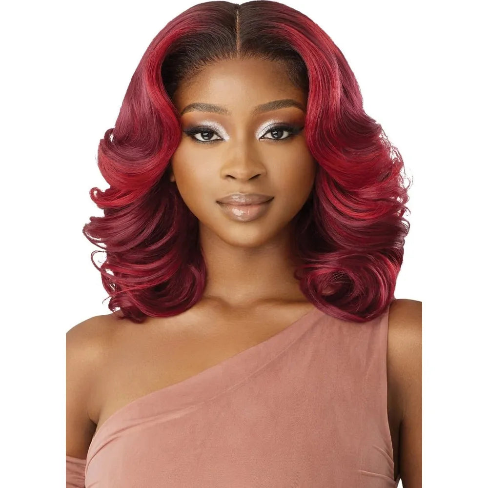 Outre 5x5 Lace Closure Wig Human Hair Blended Lace Closure Wig BODY WAVE 16