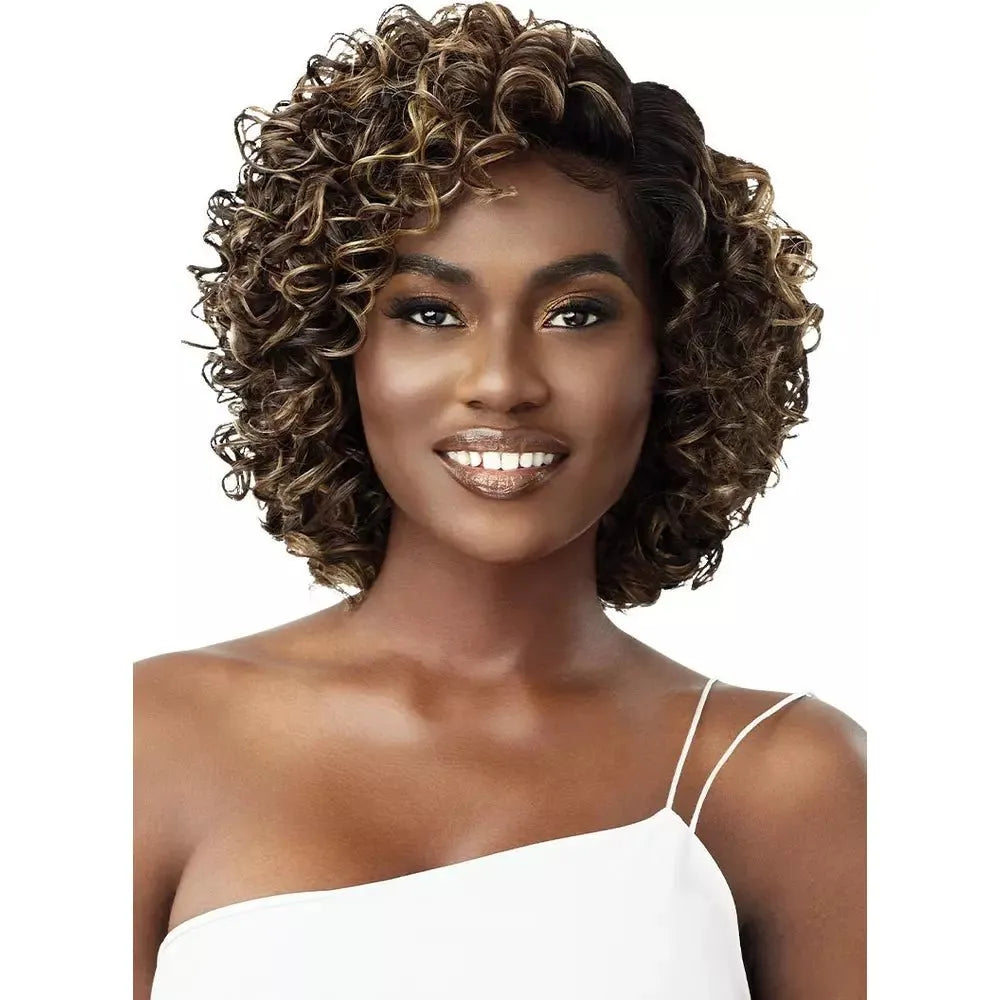 Synthetic lace front 2025 wig outre shorty