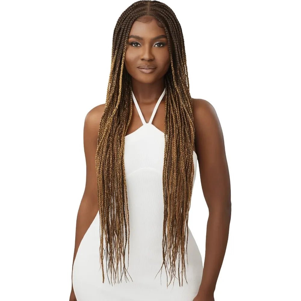 Outre Pre Braided 100 Fully Hand Tied Whole Lace Wig Knotless Box B