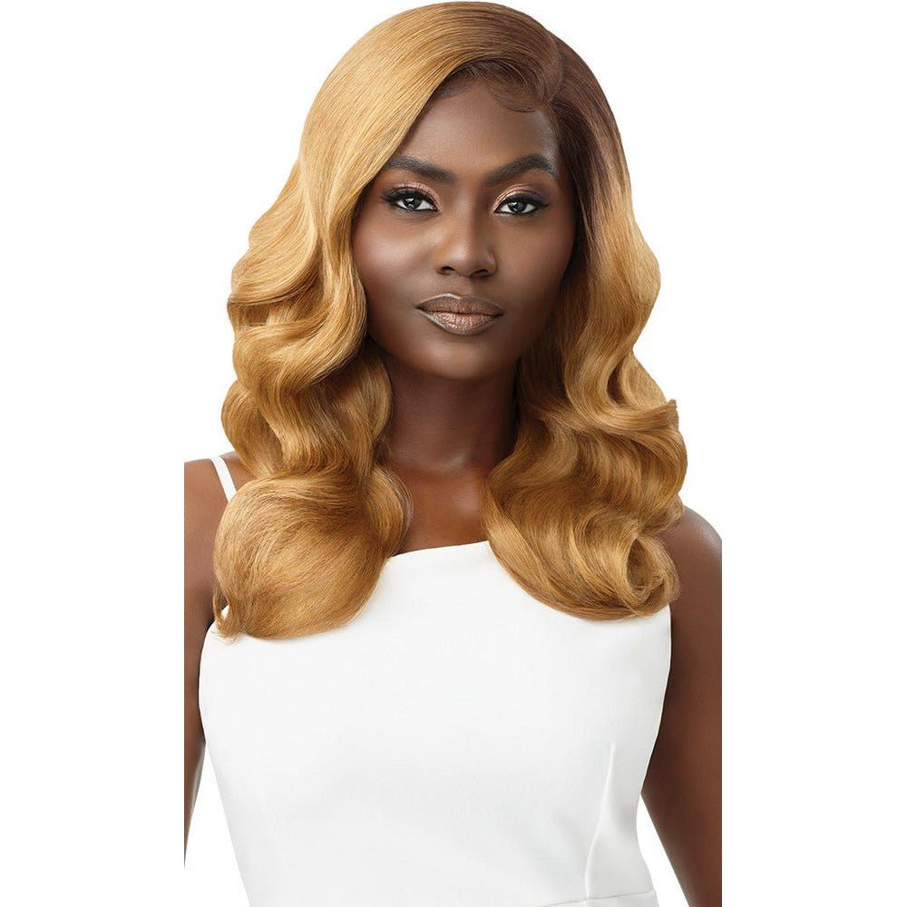 Outre Sleek Lay Part Synthetic HD Deep C Lace Part Wig Emmerie