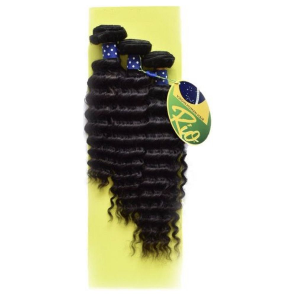 Malaysian Single Colored Bundles 100% Rio 12A Brazilian Virgin Remy Human  Hair Bundle