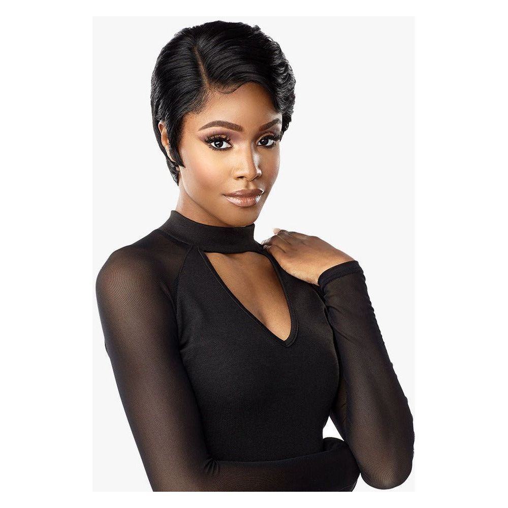 Celebrity 100% deals human free part lace wig