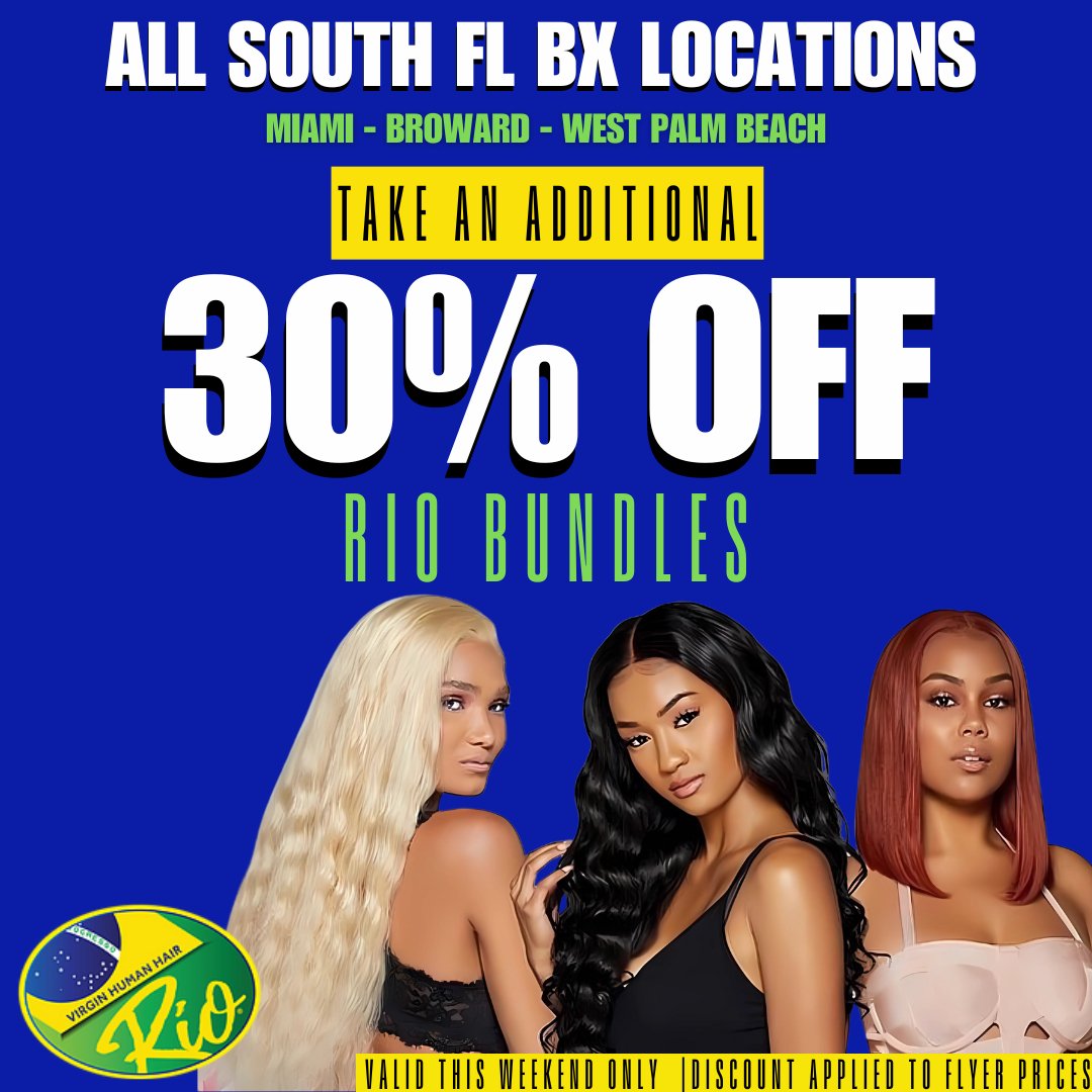 South FL BX Locations - Weekend Sale 12/6-12/8 - Beauty Exchange Beauty Supply