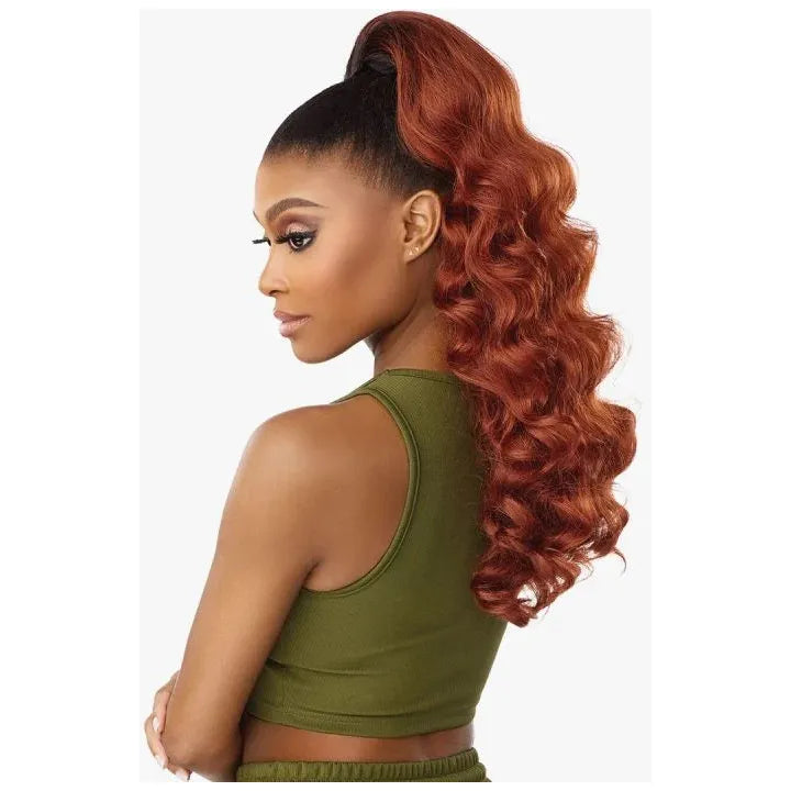 Sensationnel Instant Up & Down Synthetic Ponytail & Half Wig- UD 18