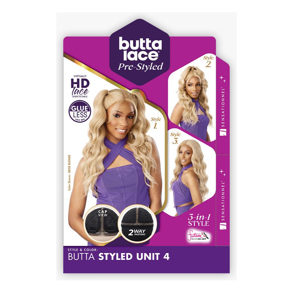 Butta Lace Pre - Styled Synthetic HD Lace Front Wig - Unit 4 - Beauty Exchange Beauty Supply