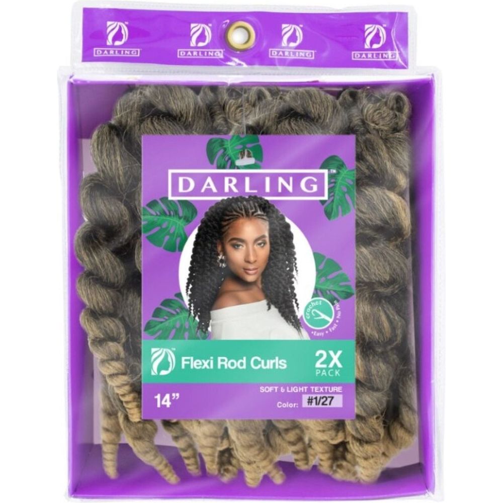 Darling Crochet Flexi Rod Curls 2X Pack - Beauty Exchange Beauty Supply