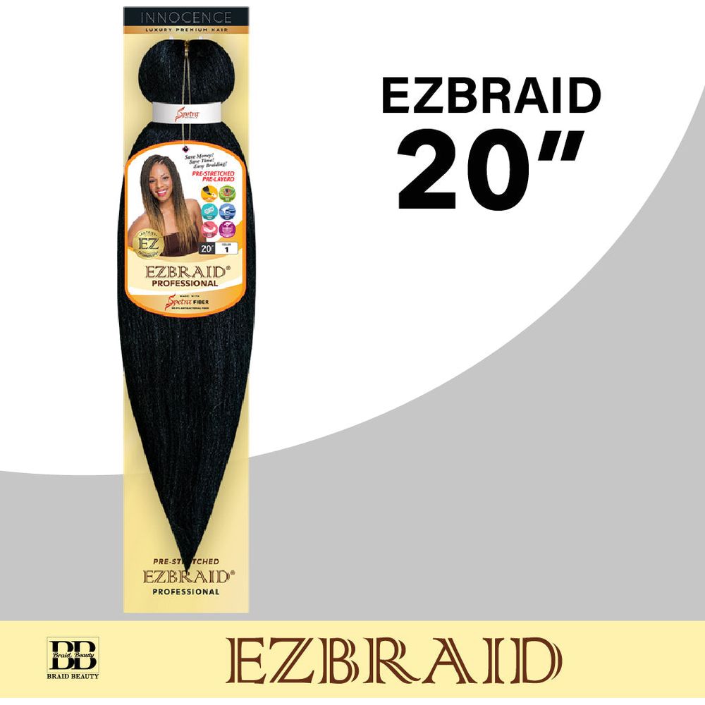 EZ Braid Pre - Stretched Braiding Hair 20" - Beauty Exchange Beauty Supply