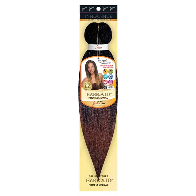 EZ Braid Pre - Stretched Braiding Hair 20" - Beauty Exchange Beauty Supply