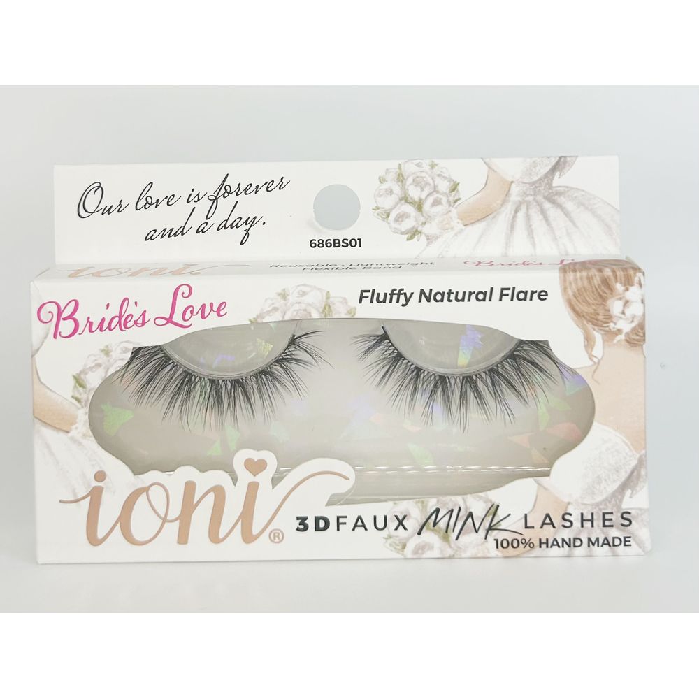 Ioni 3D Faux Mink Lashes Collection - The Bridal Suite - Beauty Exchange Beauty Supply