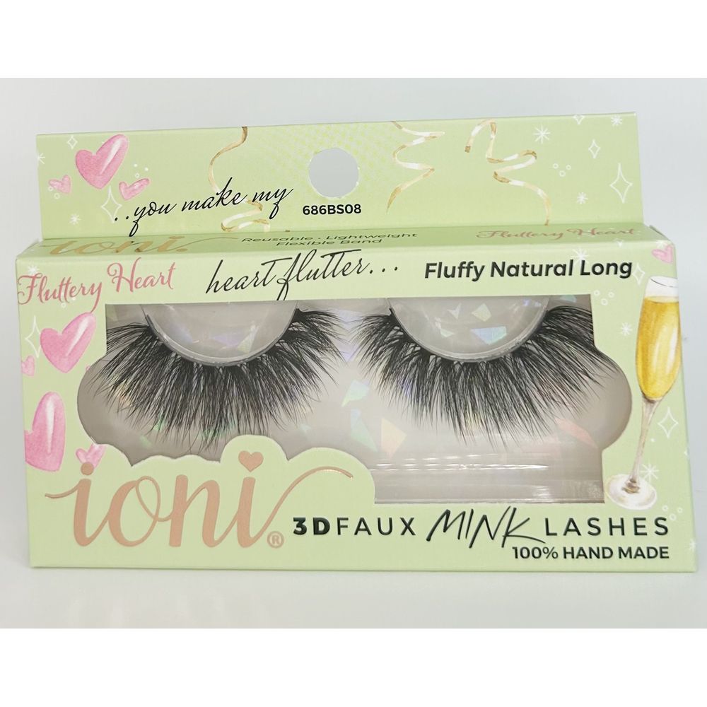 Ioni 3D Faux Mink Lashes Collection - The Bridal Suite - Beauty Exchange Beauty Supply