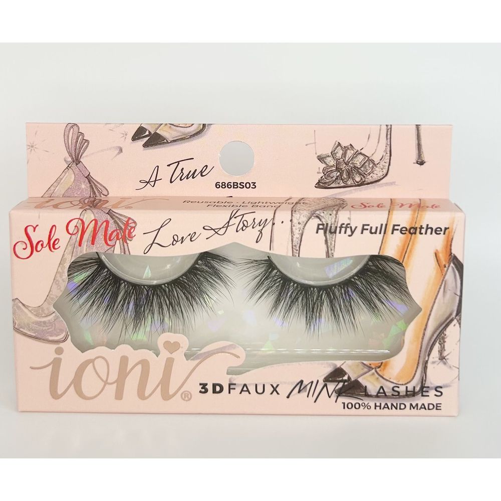 Ioni 3D Faux Mink Lashes Collection - The Bridal Suite - Beauty Exchange Beauty Supply