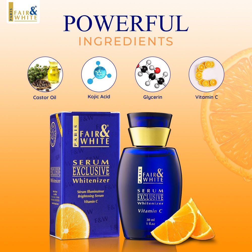 Mitchell Brands Fair & White Exclusive Pure Vitamin C Brightening Serum 1oz/30ml - Beauty Exchange Beauty Supply