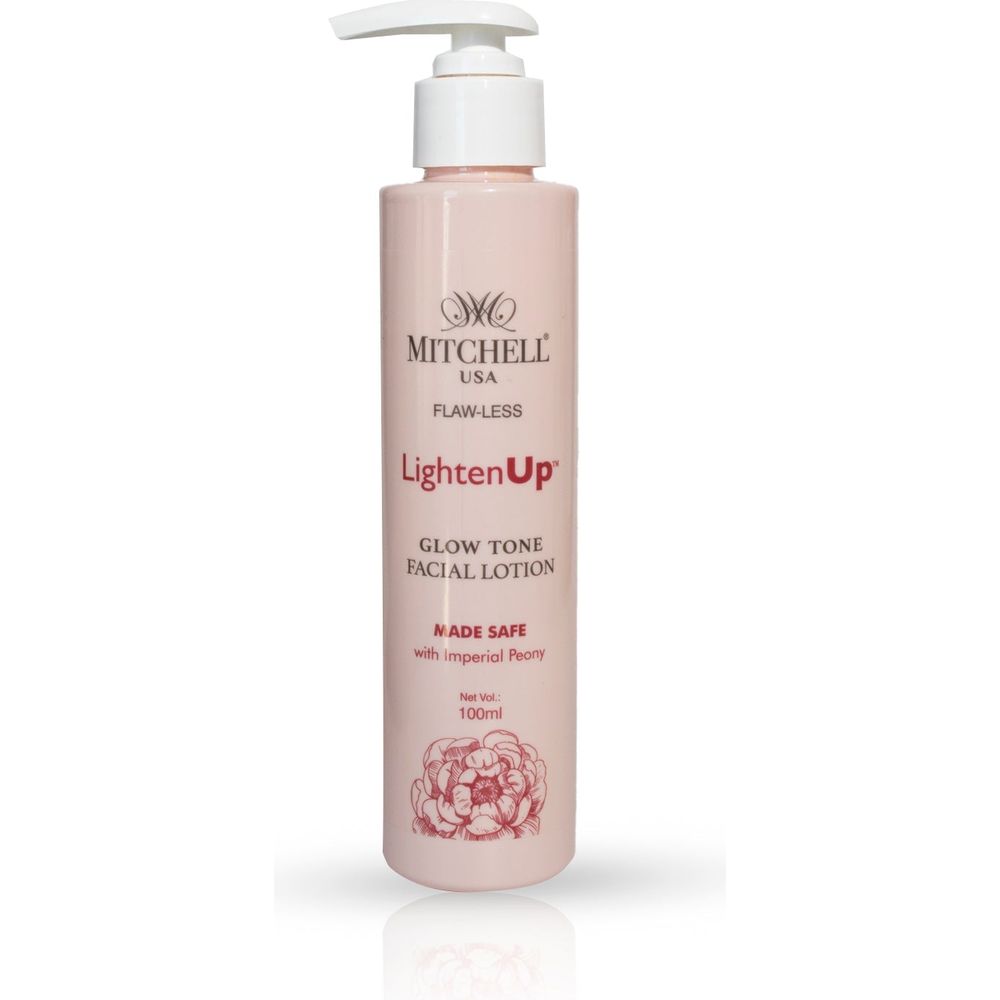 Mitchell Brands Lighten Up Flaw - Less Glow Tone Facial Lotion 3.38oz/100ml - Beauty Exchange Beauty Supply