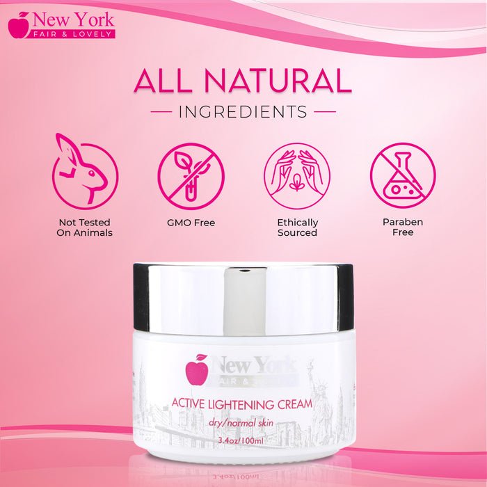 Mitchell Brands New York Fair & Lovely Active Lightening Cream 3.4oz/100ml - Beauty Exchange Beauty Supply