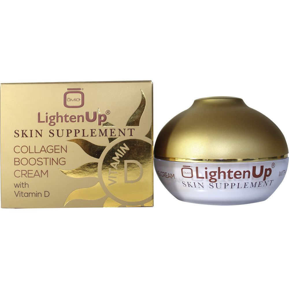 Mitchell Brands Omic LightenUp Collagen Boosting Cream with Vitamin D 3.38oz/100ml - Beauty Exchange Beauty Supply