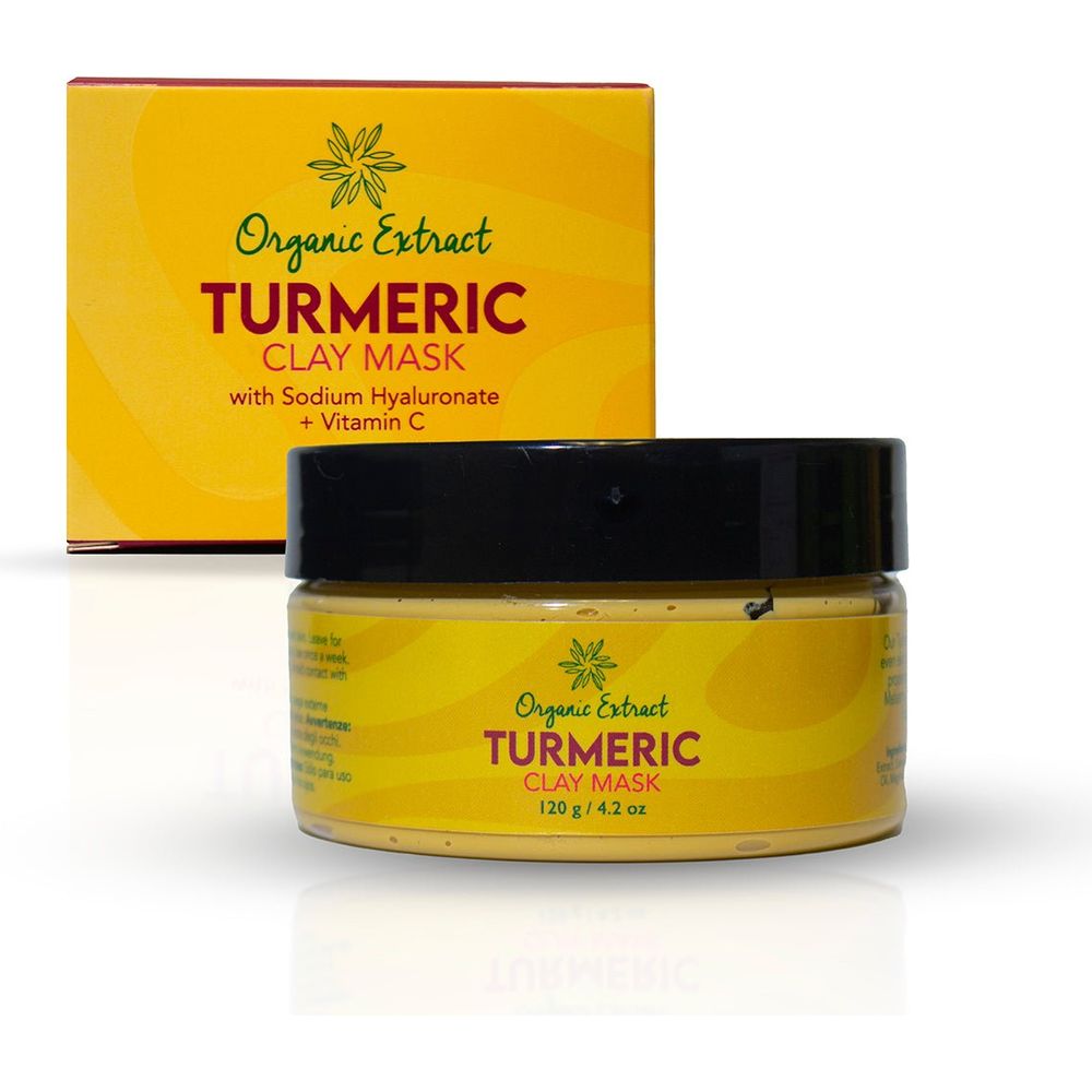 Mitchell Brands Organic Extract Turmeric Clay Mask 4.2oz/120g - Beauty Exchange Beauty Supply