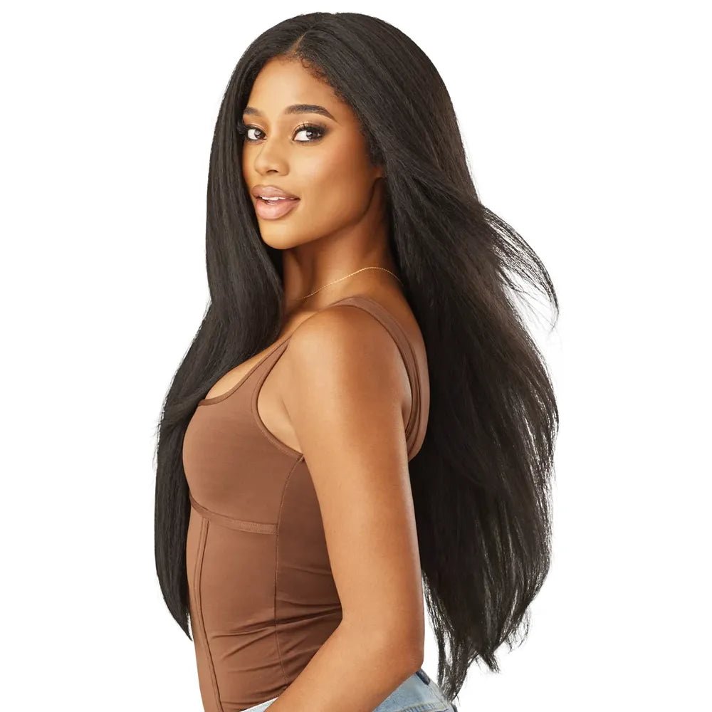 Outre Melted Hairline Kinky Soft Edges HD Lace Front Wig - Kinky Soft 1 - Beauty Exchange Beauty Supply