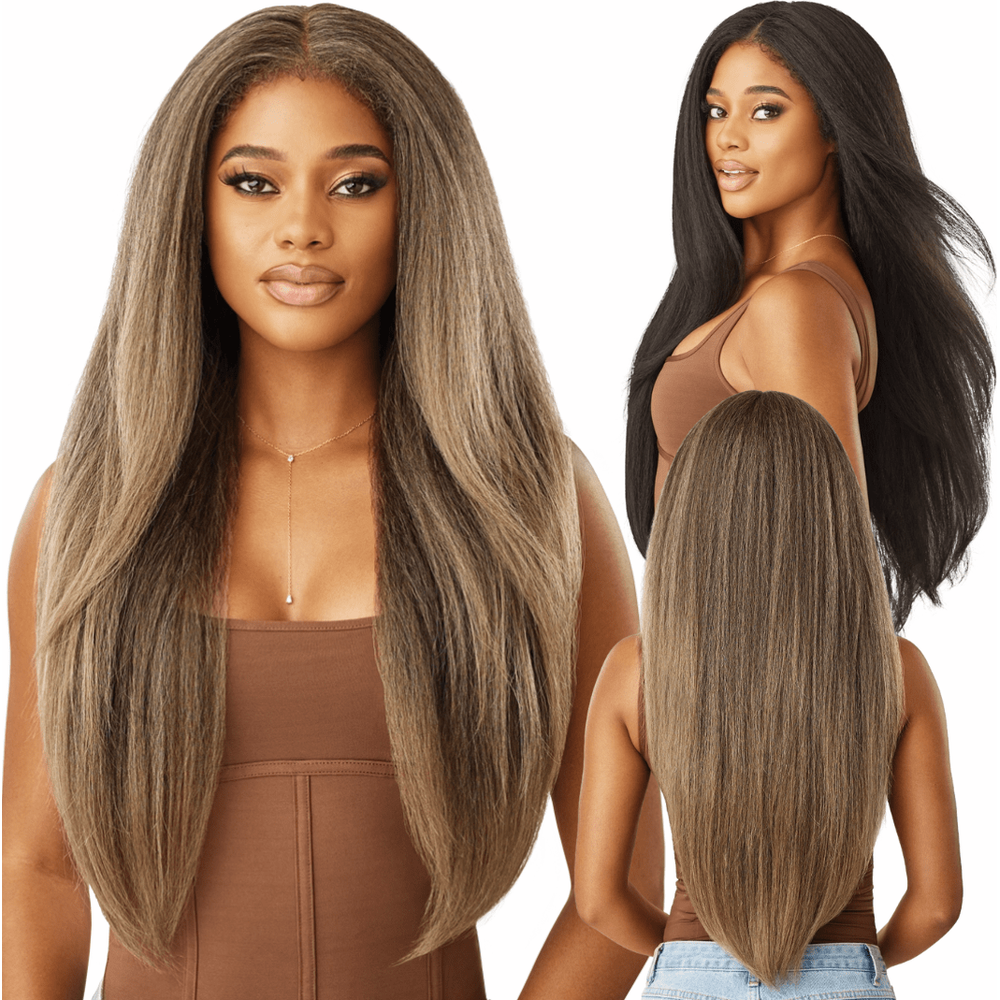 Outre Melted Hairline Kinky Soft Edges HD Lace Front Wig - Kinky Soft 1 - Beauty Exchange Beauty Supply