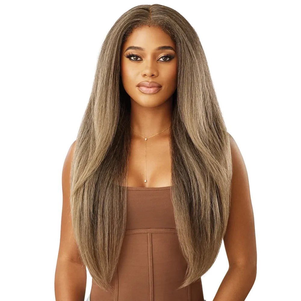 Outre Melted Hairline Kinky Soft Edges HD Lace Front Wig - Kinky Soft 1 - Beauty Exchange Beauty Supply