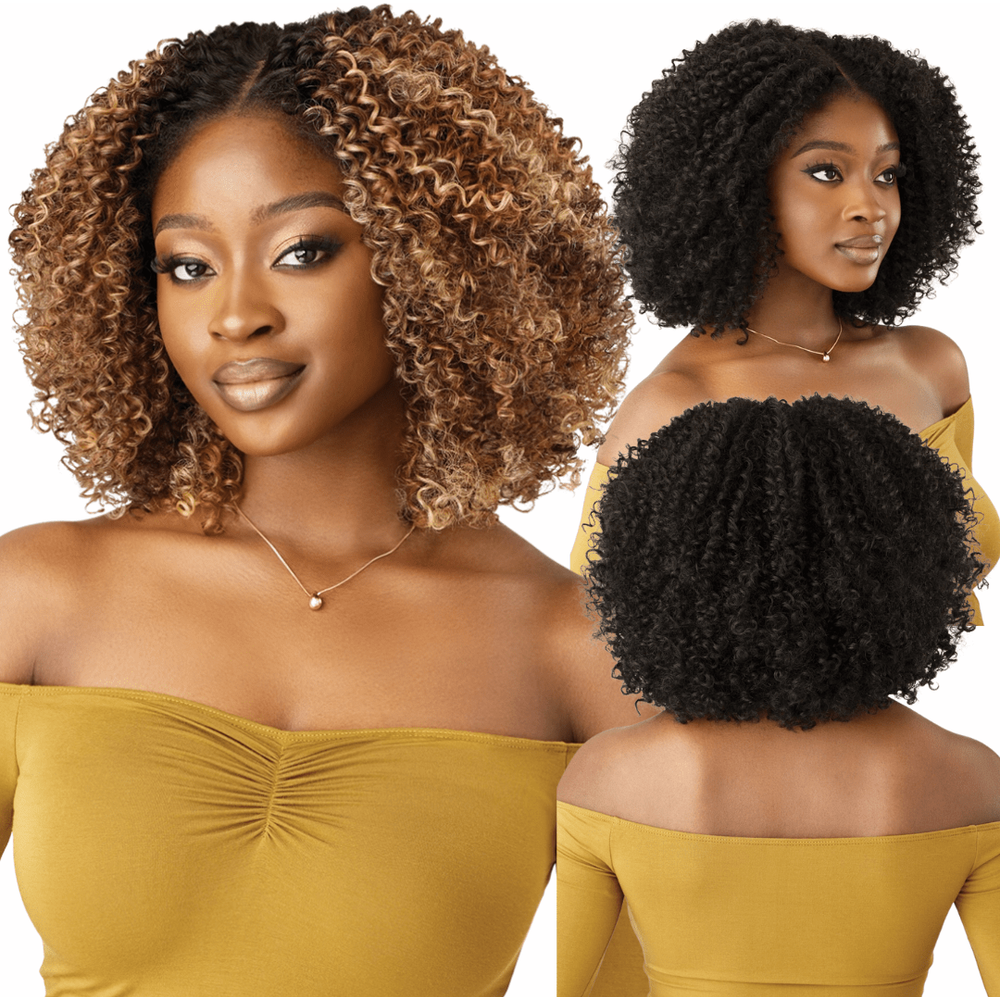 Outre Melted Hairline Kinky Soft Edges HD Lace Front Wig - Kinky Soft 3 - Beauty Exchange Beauty Supply