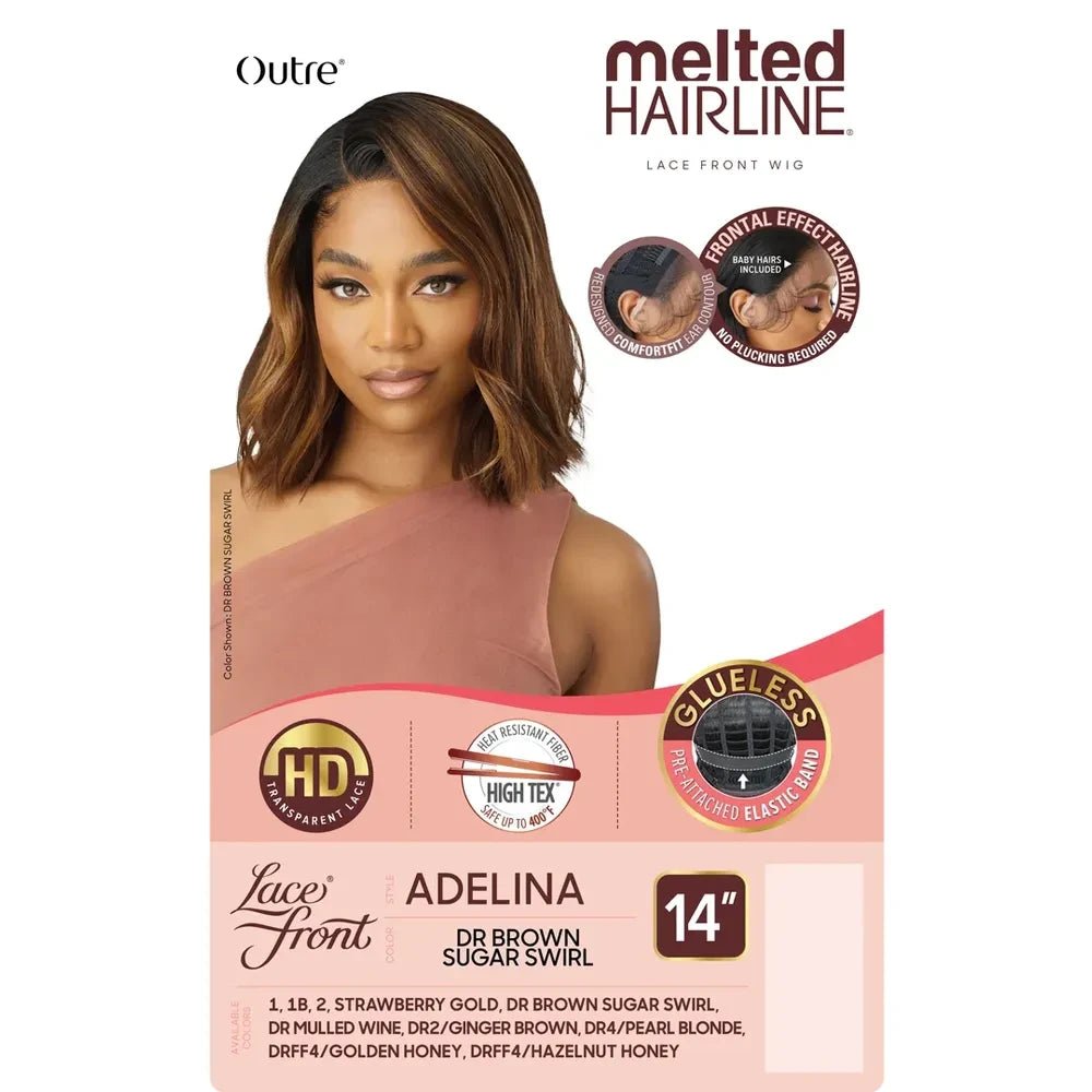 Outre Melted Hairline Synthetic HD Lace Front Wig - Adelina - Beauty Exchange Beauty Supply