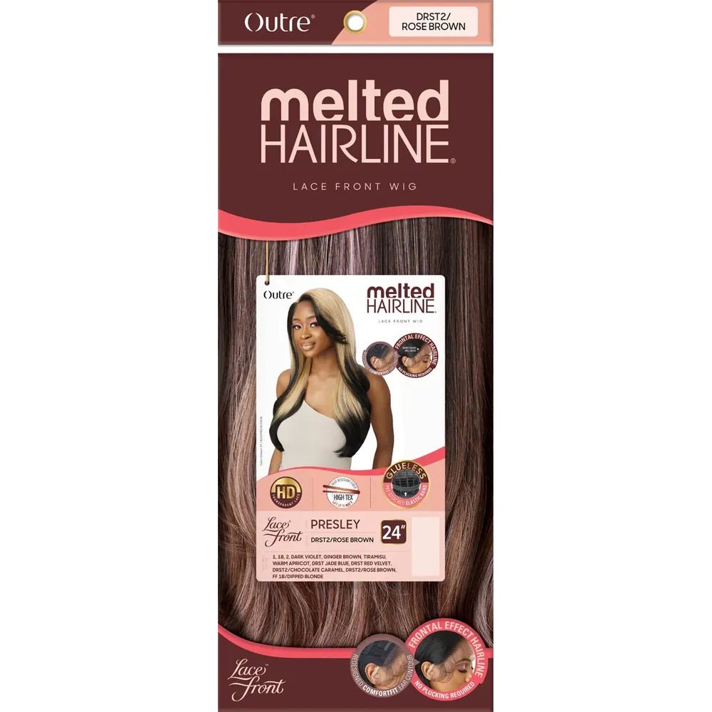 Outre Melted Hairline Synthetic HD Lace Front Wig - Presley - Beauty Exchange Beauty Supply