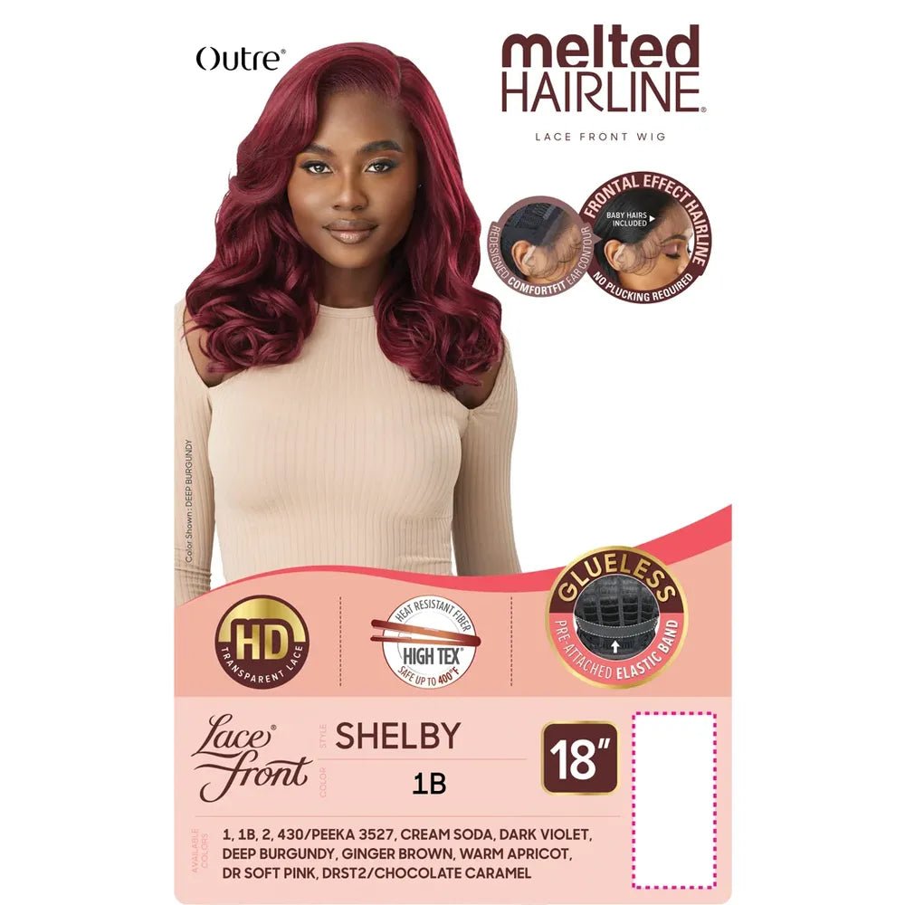 Outre Melted Hairline Synthetic HD Lace Front Wig - Shelby - Beauty Exchange Beauty Supply