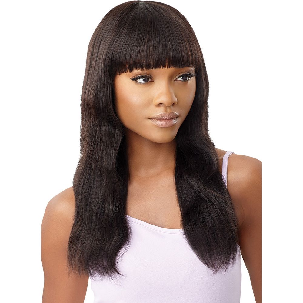 Outre MyTresses Purple Label 100% Human Hair Wet & Wavy Full Wig - Natural Curly 20" - Beauty Exchange Beauty Supply