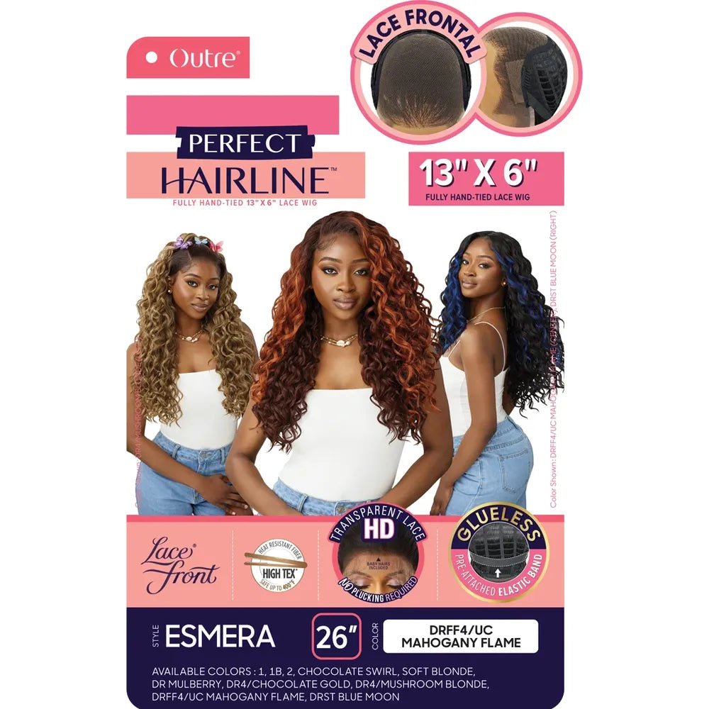 Outre Perfect Hairline 13x6 HD Lace Front Wig - Esmera - Beauty Exchange Beauty Supply