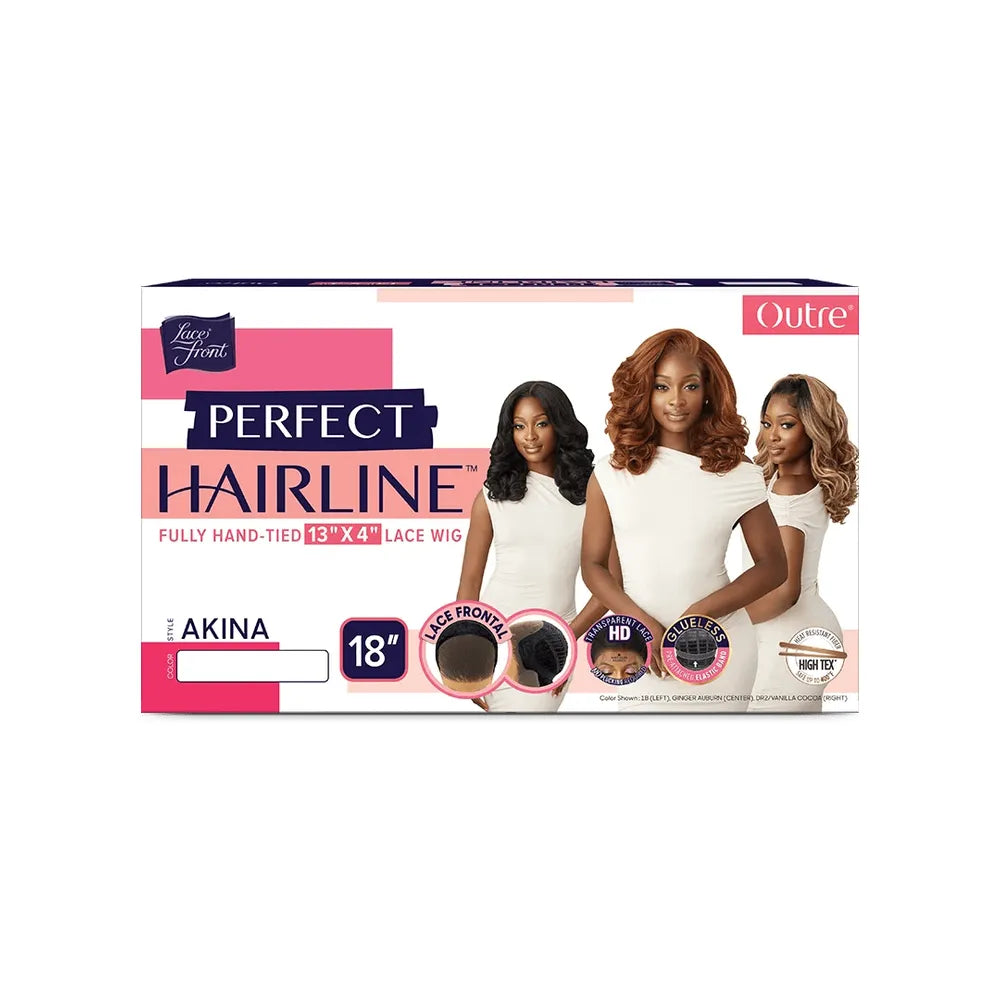 Outre Perfect Hairline 13x6 Synthetic HD Lace Front Wig - Akina - Beauty Exchange Beauty Supply