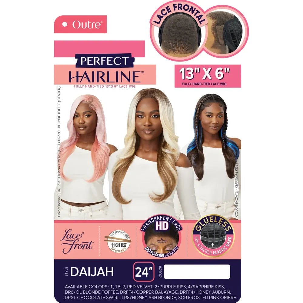 Outre Perfect Hairline 13x6 Synthetic HD Lace Front Wig - Daijah - Beauty Exchange Beauty Supply