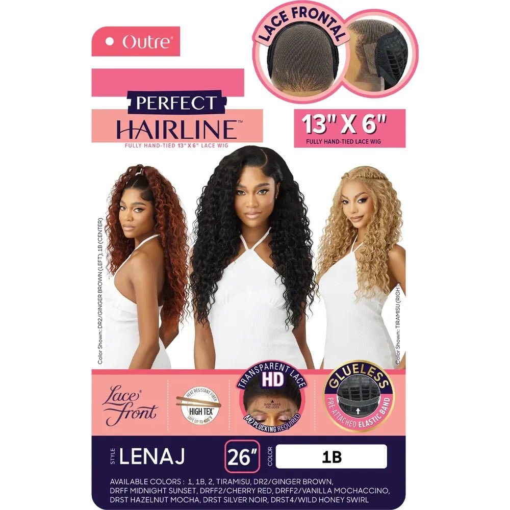 Outre Perfect Hairline 13x6 Synthetic HD Lace Front Wig - Lenaj - Beauty Exchange Beauty Supply