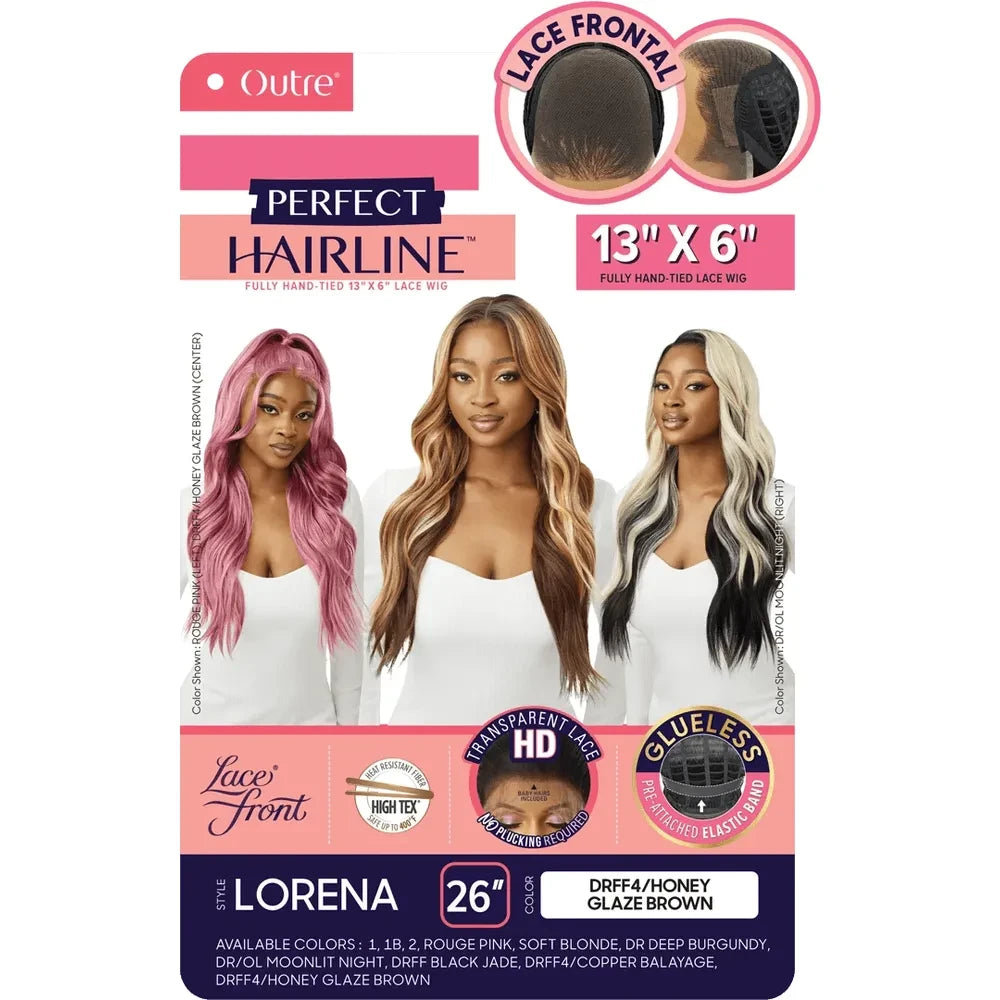 Outre Perfect Hairline 13x6 Synthetic HD Lace Front Wig - Lorena - Beauty Exchange Beauty Supply