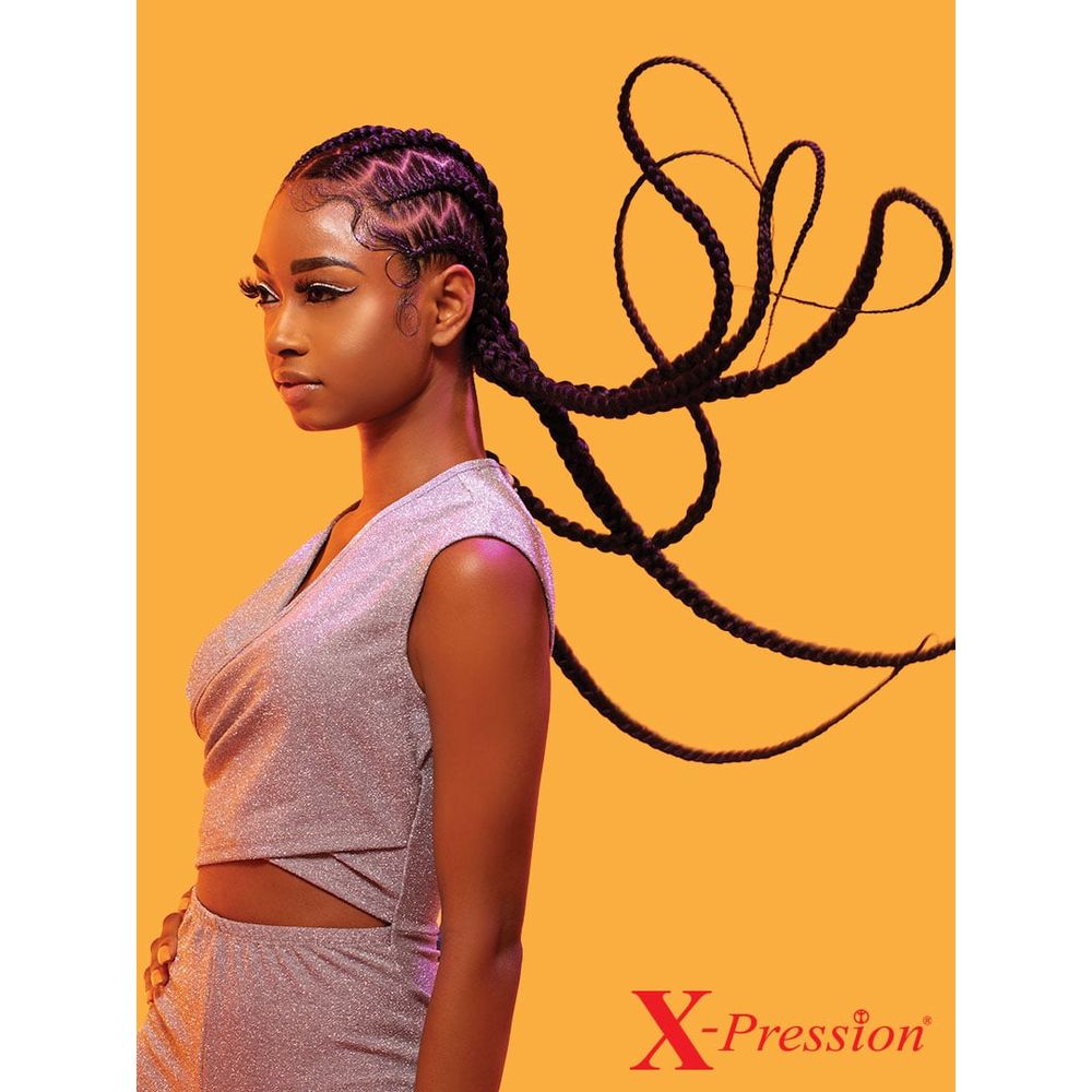 Sensationnel 2X X - pression Pre - Stretched Braiding Hair - 48" - Beauty Exchange Beauty Supply