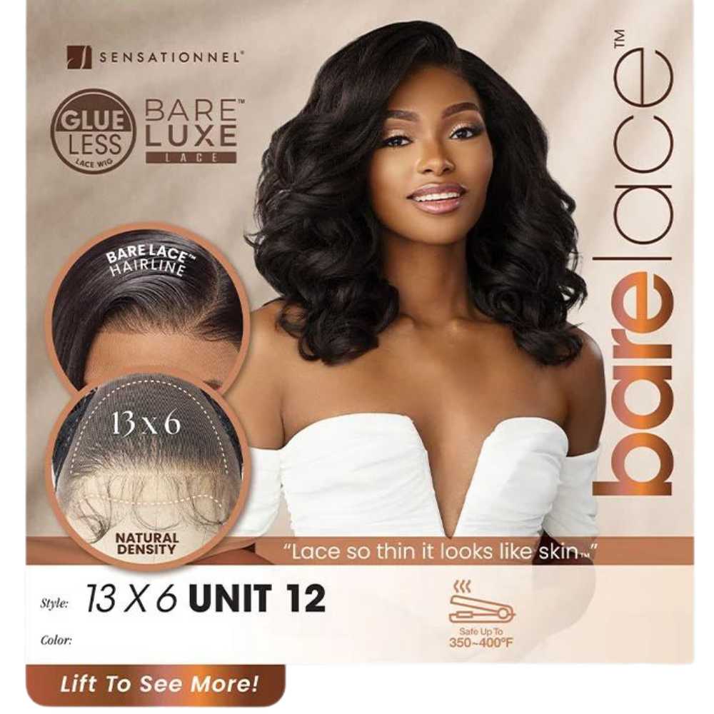 Sensationnel Bare Lace Synthetic 13X6 HD Glueless Lace Wig - Unit 12 - Beauty Exchange Beauty Supply