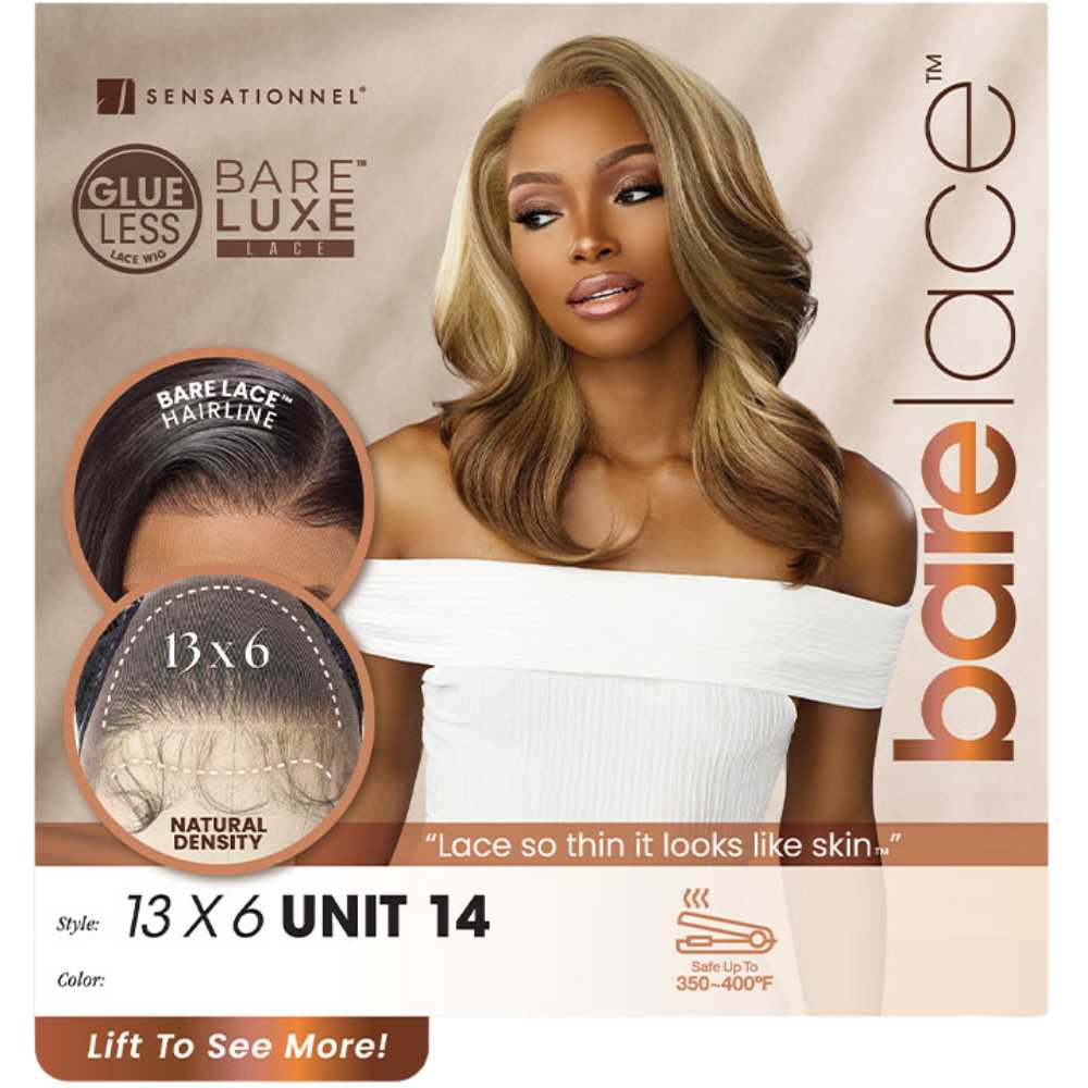 Sensationnel Bare Lace Synthetic 13X6 HD Glueless Lace Wig - Unit 14 - Beauty Exchange Beauty Supply