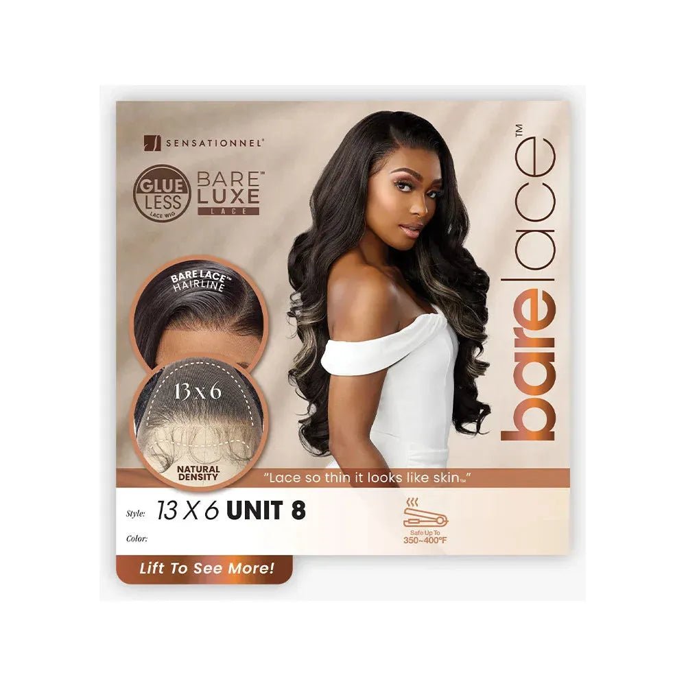 Sensationnel Bare Lace Synthetic 13X6 HD Glueless Lace Wig - Unit 8 - Beauty Exchange Beauty Supply