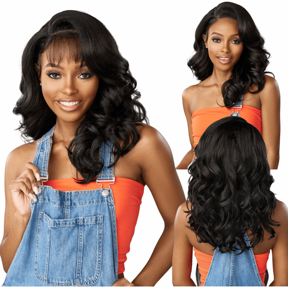 Sensationnel Butta Lace 90's Bang Glueless Synthetic HD Lace Wig - 910 - Beauty Exchange Beauty Supply