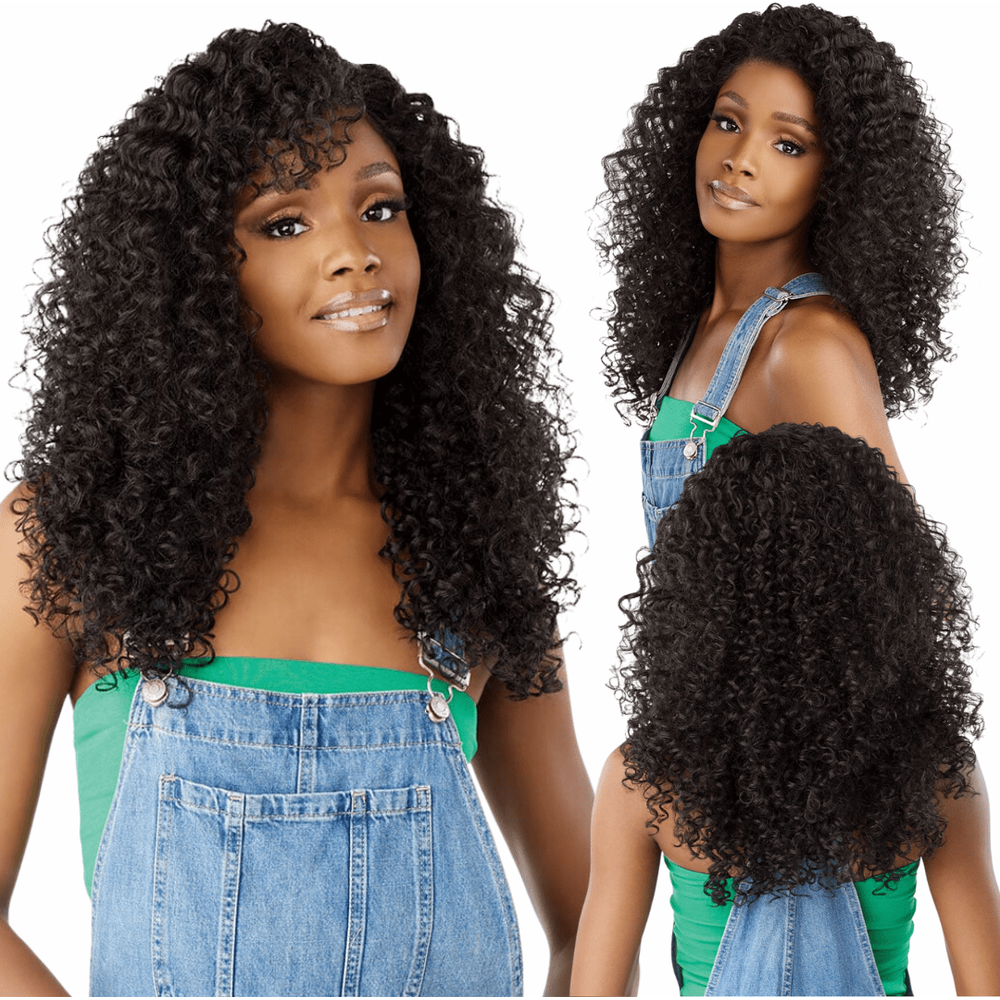 Sensationnel Butta Lace 90's Bang Glueless Synthetic HD Lace Wig - 913 - Beauty Exchange Beauty Supply