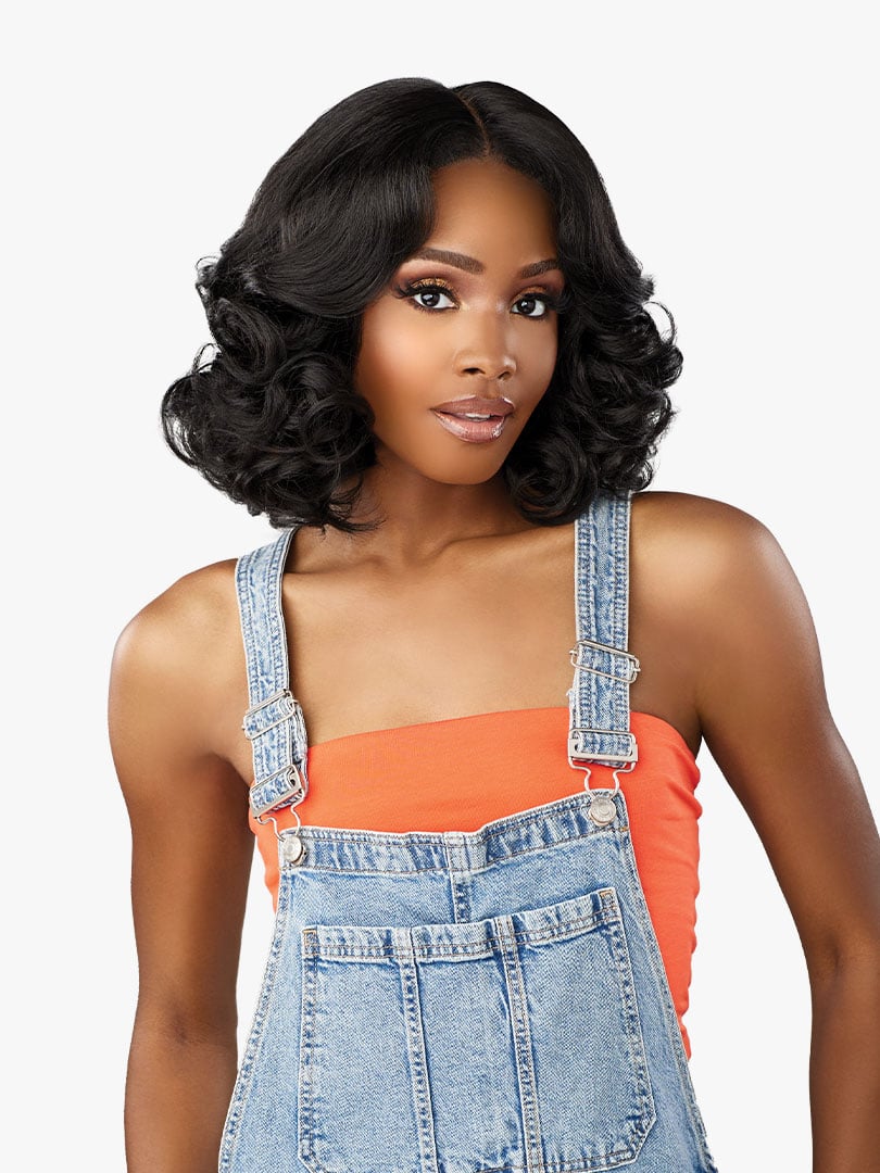 Sensationnel Butta Lace 90's Bang Glueless Synthetic HD Lace Wig - 914 - Beauty Exchange Beauty Supply