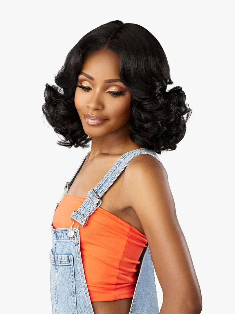 Sensationnel Butta Lace 90's Bang Glueless Synthetic HD Lace Wig - 914 - Beauty Exchange Beauty Supply