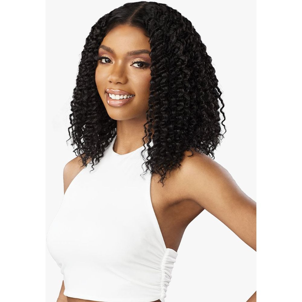 Sensationnel Butta Lace Wet & Wavy Human Hair Blend HD Lace Front Wig - Water Wave 12" - Beauty Exchange Beauty Supply