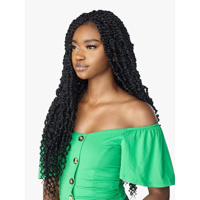 Sensationnel Cloud 9 4x4 Braided Synthetic Lace Front Wig - Passion Twist 28" - Beauty Exchange Beauty Supply