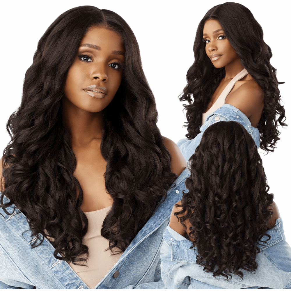 Sensationnel Curls Kinks & Co Kinky Edges Y Part HD Lace Wig - Kinky Loose Spiral 24" - Beauty Exchange Beauty Supply