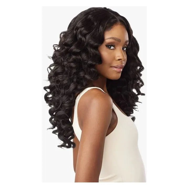 Sensationnel Curls Kinks & Co Kinky Edges Y Part HD Lace Wig - Kinky Wand Curl 20" - Beauty Exchange Beauty Supply