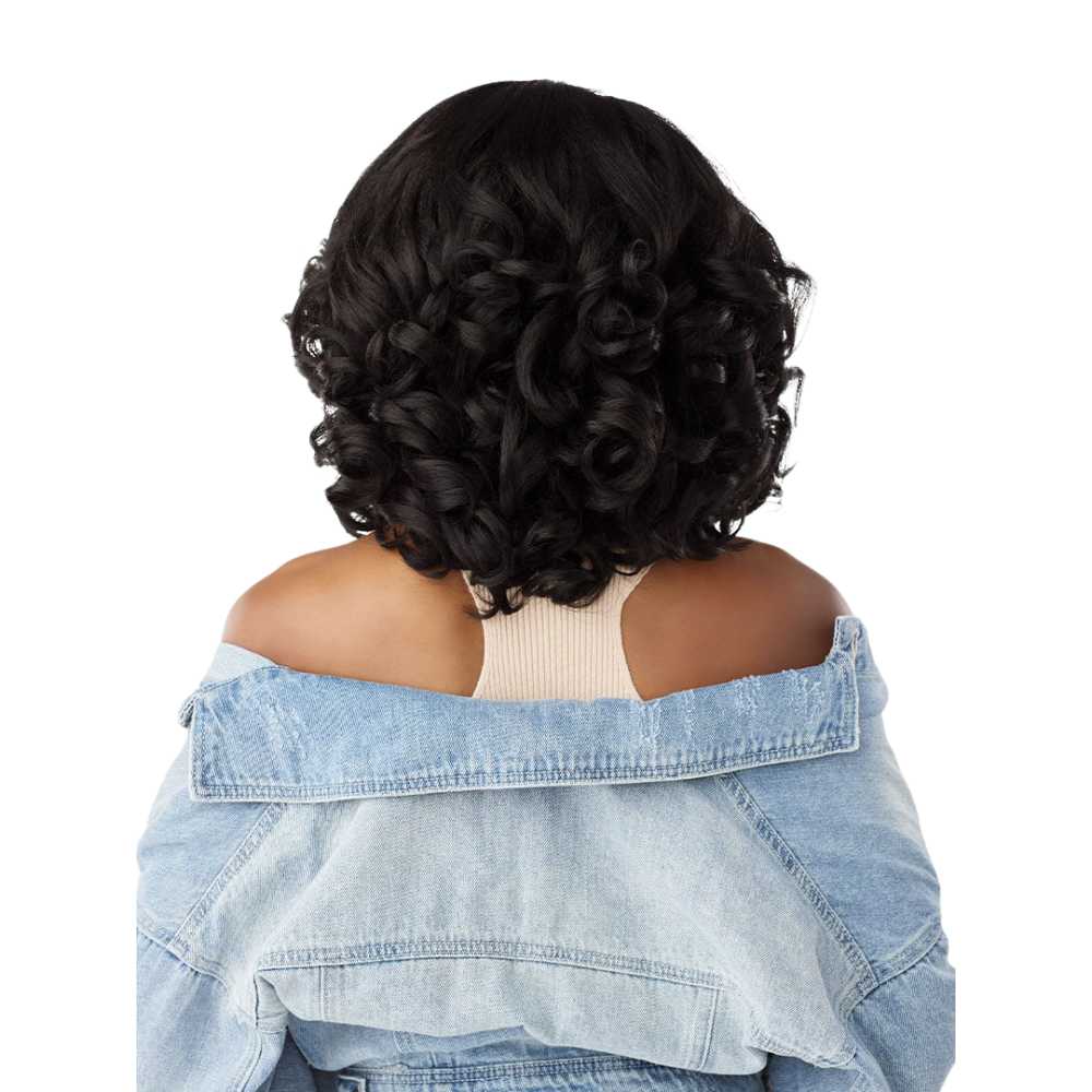 Sensationnel Curls Kinks & Co Kinky Edges Y - Part Synthetic HD Lace Front Wig - Kinky Volume Curl 14" - Beauty Exchange Beauty Supply