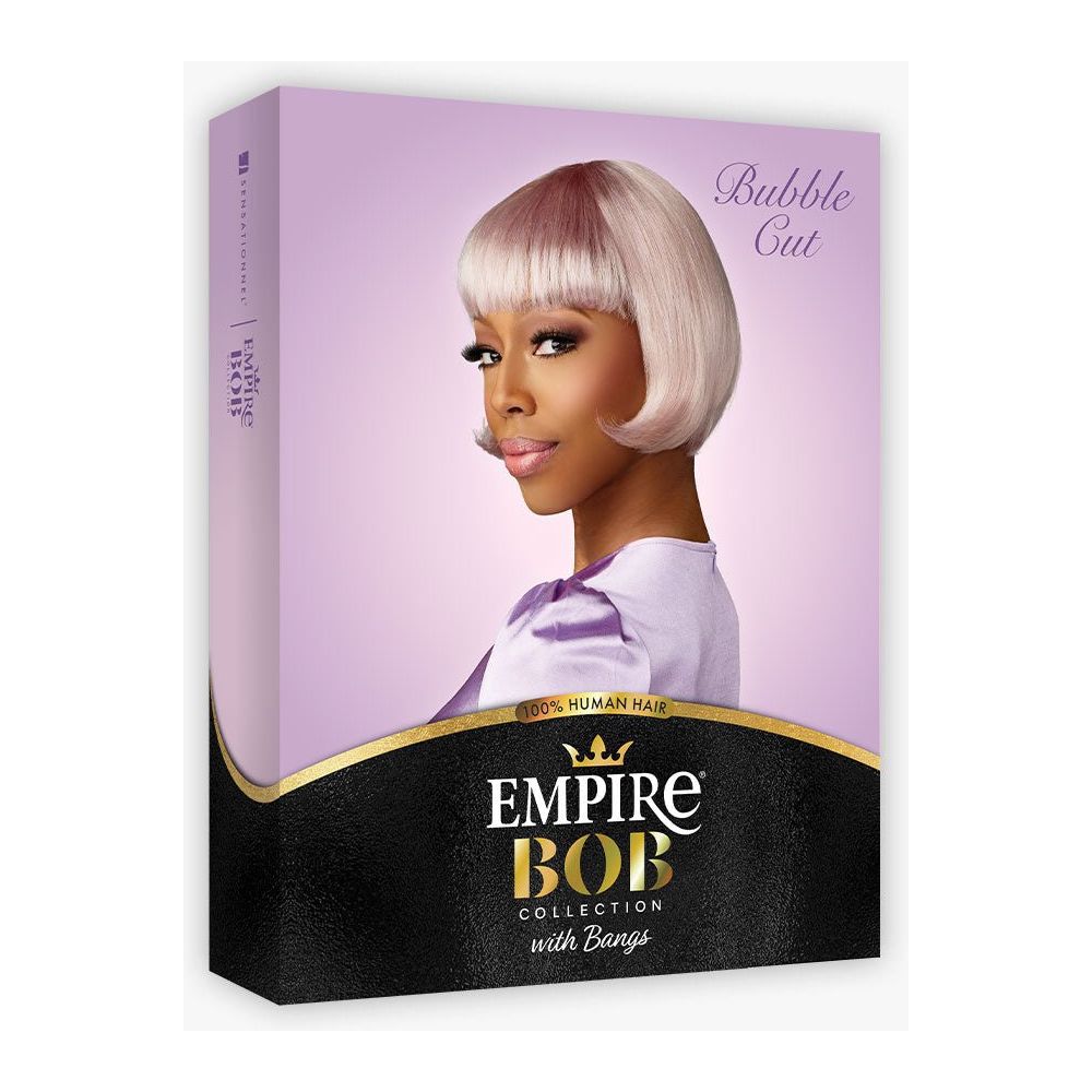 Sensationnel Empire Bob Collection 100% Human Hair Full Wig - Bubble Cut - Beauty Exchange Beauty Supply