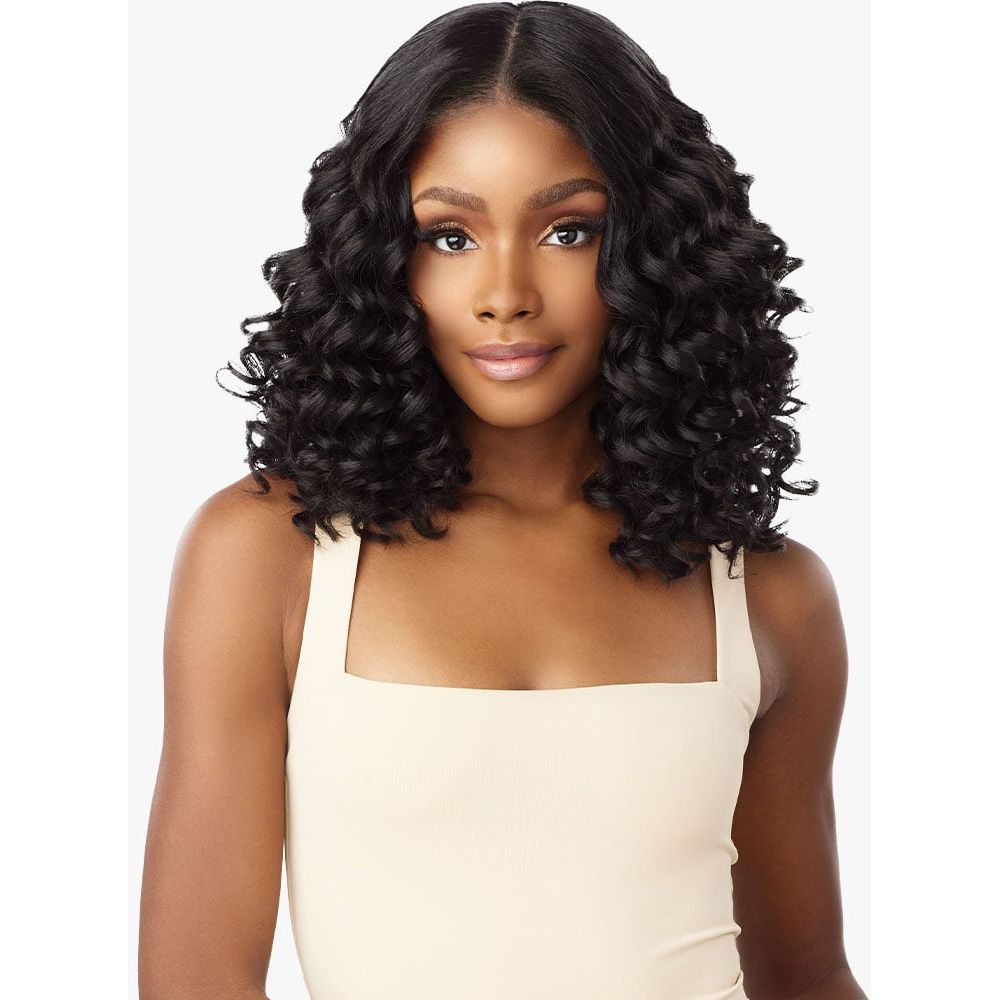 Sensationnel Kinky Edge Y - Part HD Lace Wig - Kinky Spiral Curl 14" - Beauty Exchange Beauty Supply