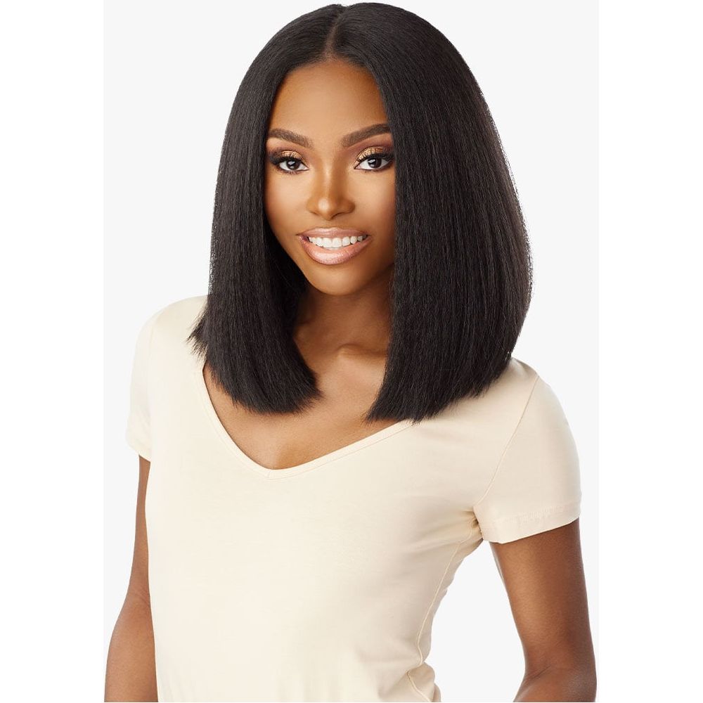 Sensationnel Kinky Edges 13x6 Synthetic HD Lace Front Wig - Kinky Bob 14" - Beauty Exchange Beauty Supply