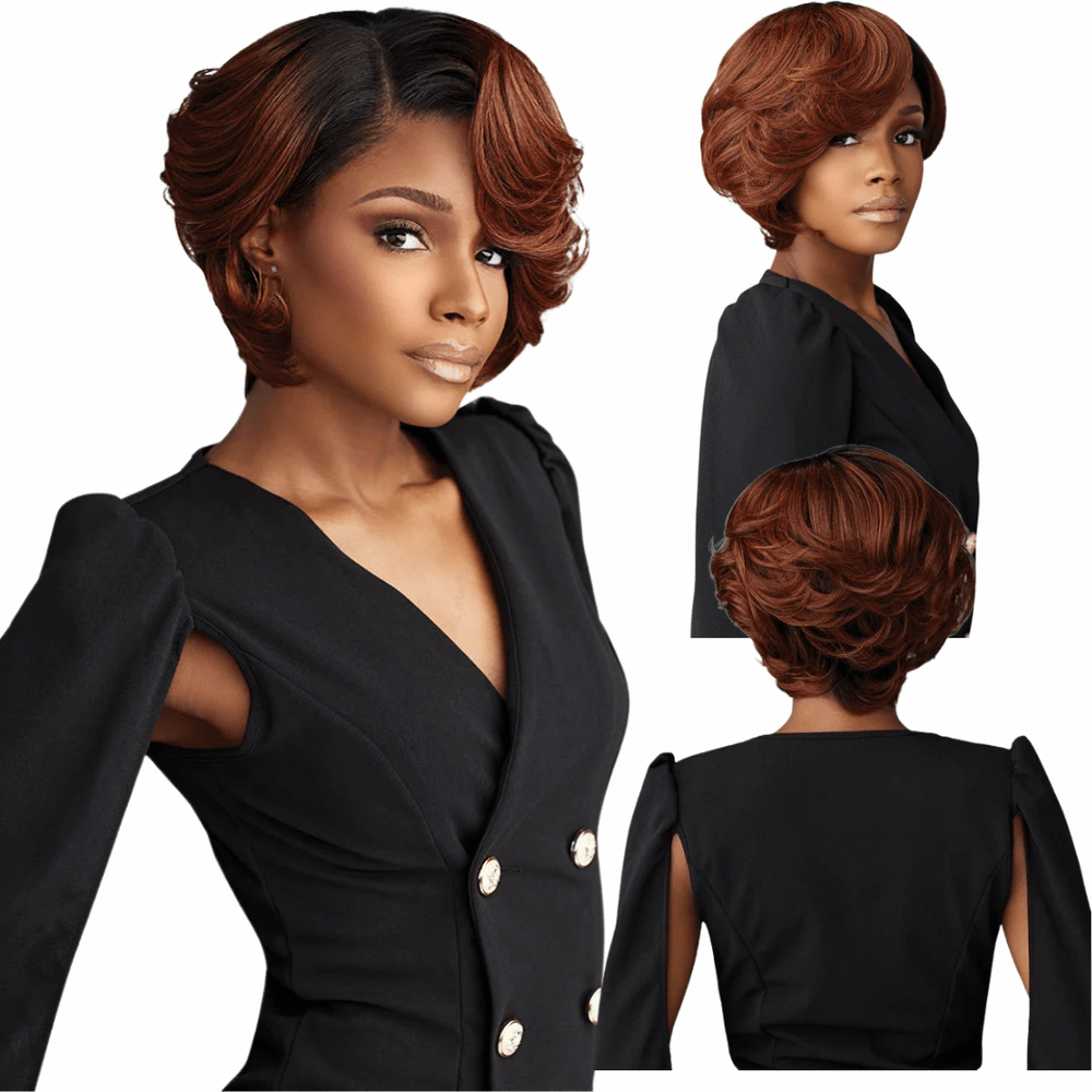 Sensationnel Synthetic Hair Butta Chic Bob Glueless HD Lace Front Wig - BOB Unit 1 - Beauty Exchange Beauty Supply